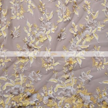 Modne tkanine čipka na tilu